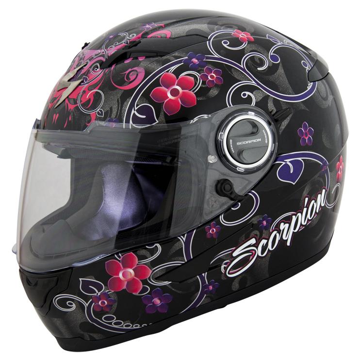 Scorpion exo-500 dahlia ii 2 black 3xl motorcycle helmet xxxl 3 extra large