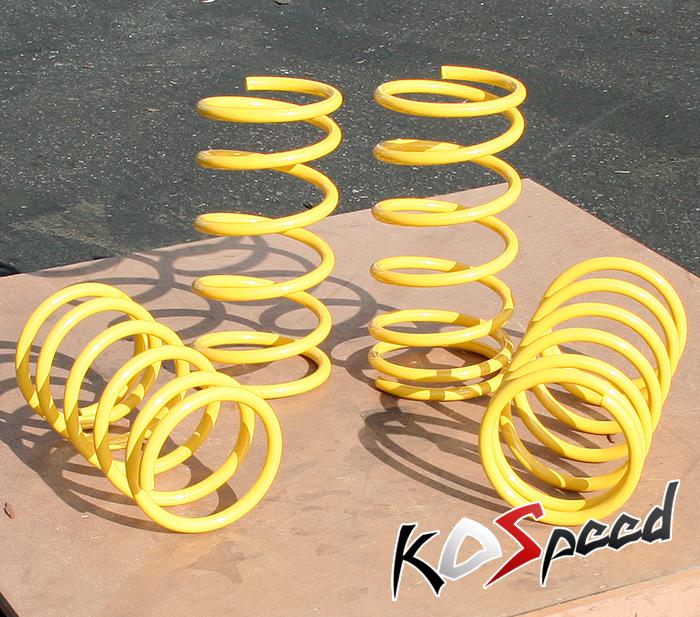 Dna yellow suspension lowering spring/springs 91-94 nissan sentra tsuru b13 ser