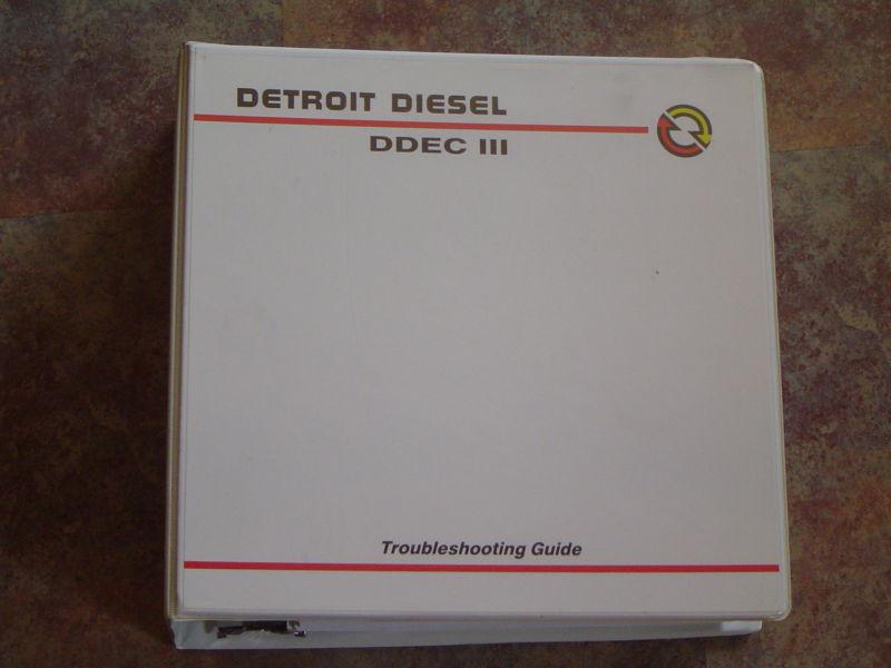Detroit diesel electronic controls ddec iii troubleshooting guide manual 