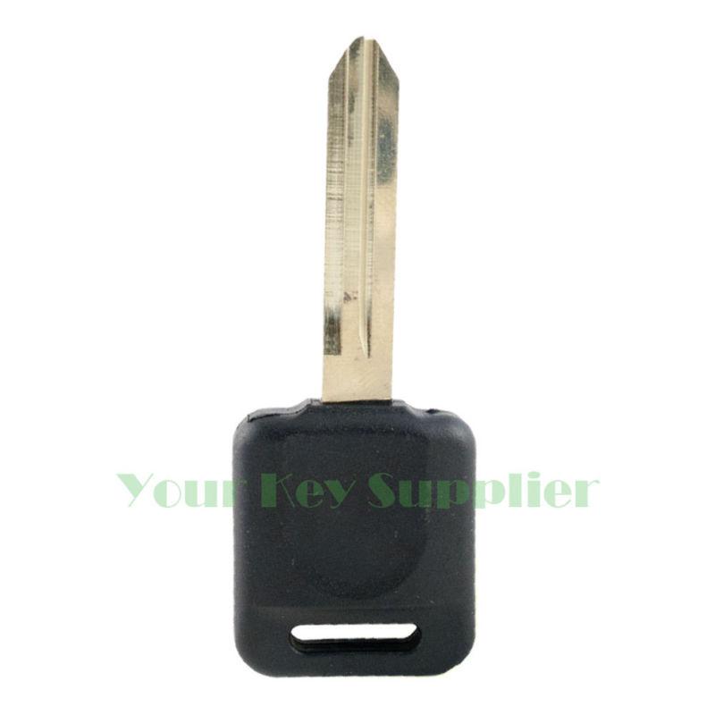 New replacement nissan infiniti uncut transponder chip ignition car key