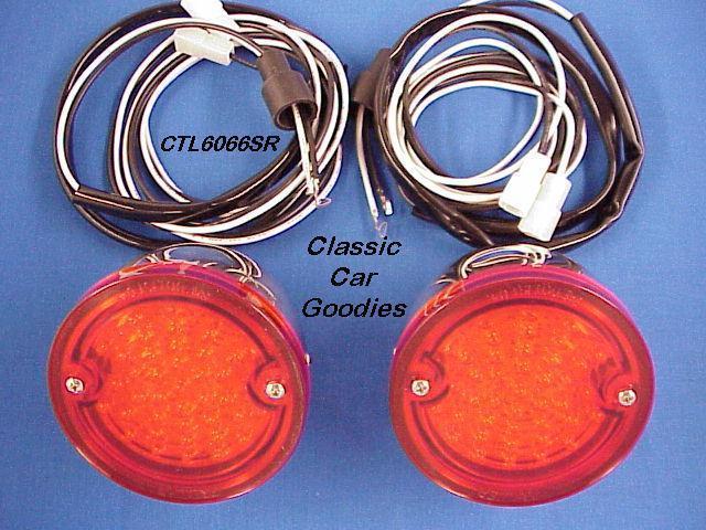 1960-1963 chevy truck led tail lights ss (2) 1961 1962