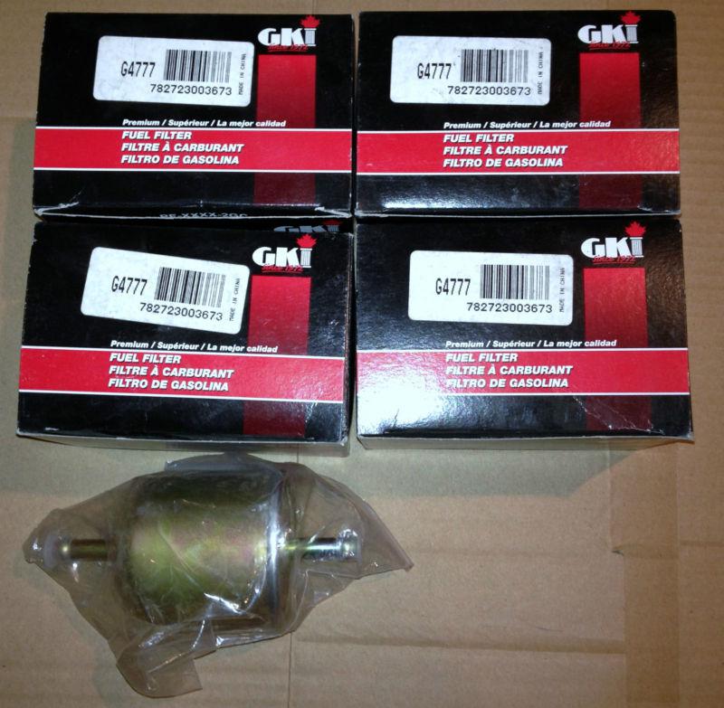 Gki fuel filter lot of 4 new in box g4777