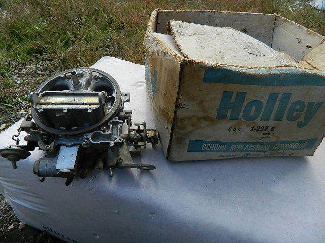 Holley 450 cfm 4 bbl. carburetor list l-7454 1-297 complete carburetor 