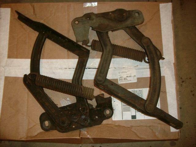 1964 -67 gto lemans hood hinges chevelle cutlass 