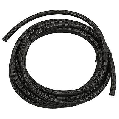 Summit racing 240620b hose braided nylon black -6 an 20 ft. length each