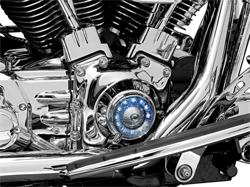 Kuryakyn chasing led timing cover for harley davidson twin cam