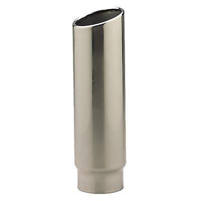 Summit racing stainless steel exhaust tip 4" inlet weld-on 5" outlet polished