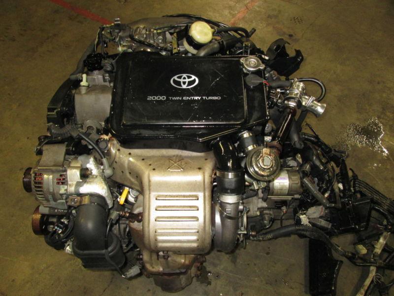 Toyota celica st205 jdm 3sgte turbo engine 5spd trans wiring ecu 3s-gte motor