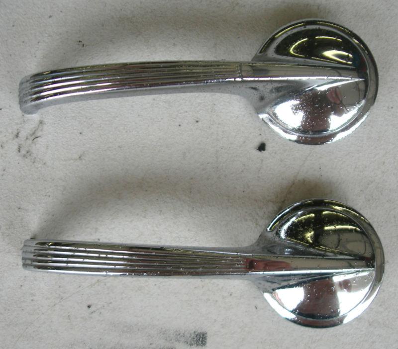 1955 1956  1957 chevy  door handles - set of 2