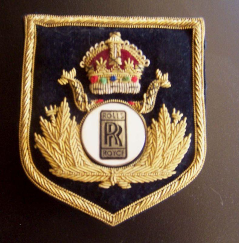 Rolls royce heraldic pocket patch
