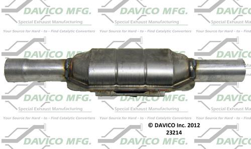 Davico 23214 exhaust system parts-exact-fit catalytic converter