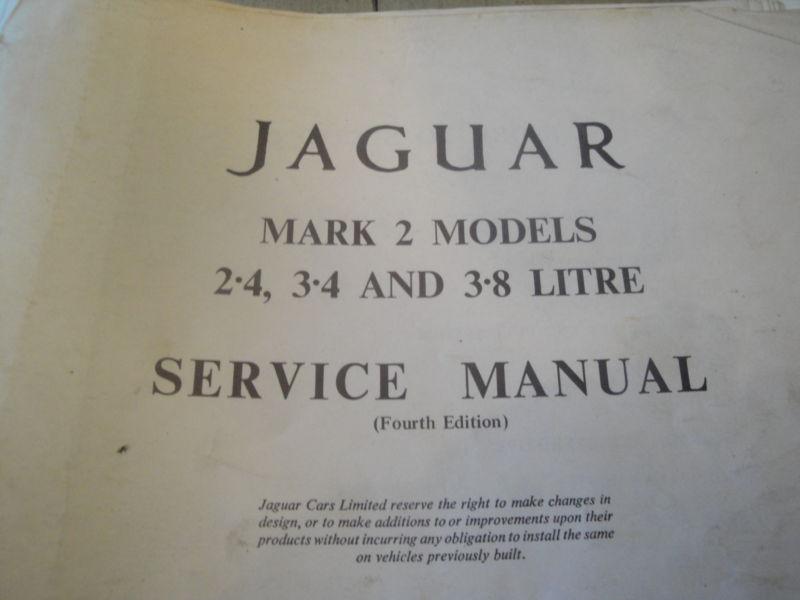 Jaguar service manual