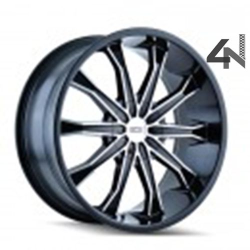Rim wheel motar black-machined face 20 inch (20x8.5) 5-115 78.3 +18 mm