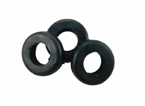 Jt&amp;t products (4408h) - vinyl grommets with 1&#034; mounting hole, black, 4 pcs.