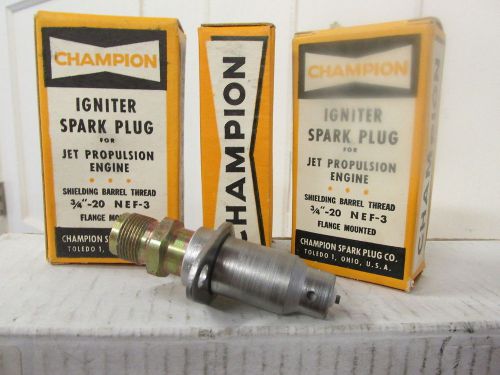 Ms 16 f 86 jst fighter engine champion spark plugs (igniters)