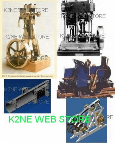 65 model &amp; live steam engines plans on cd - k2ne web store