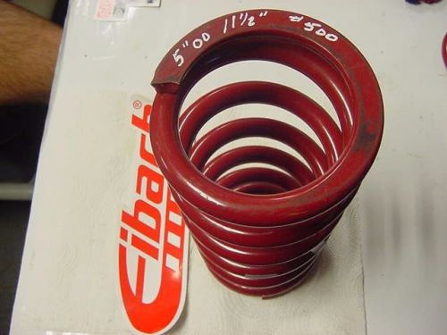 Eibach #500 rear 5&#034; od x 11-1/2&#034; tall powdercoated coil spring imca wis nas dr99