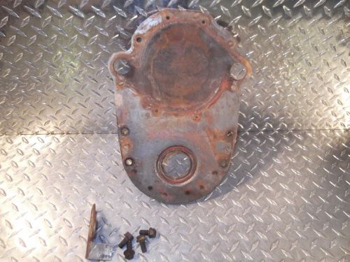 1967 oldsmobile 425 engine timing chain cover w/ bolts