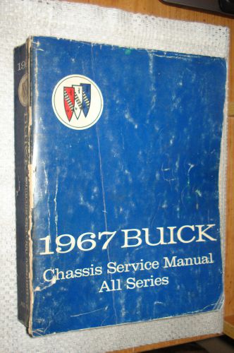 1967 buick shop manual original chassis service book nr skylark riviera and more