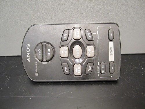 Sony cd player deck audio unit remote control sony # rmx81rf   # rm-x81rf
