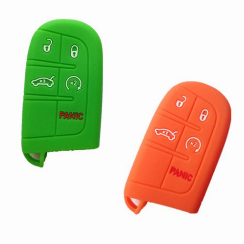 2 fob skin key cover protector remote keyless for dodge journey charger chrysler