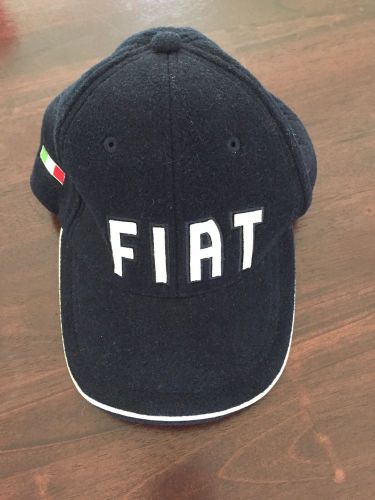 Fiat baseball cap hat by rites dark blue wool/ viscose