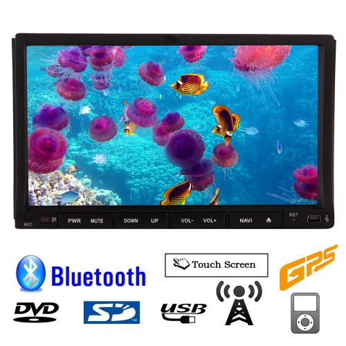 Bluetooth usb/sd aux radio gps  stereo car dvd player in dash touch screen video