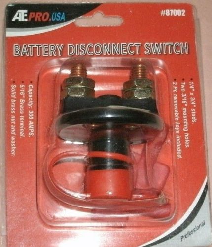 Battery disconnect switch auto theft safety tool extend battery life rv boat car