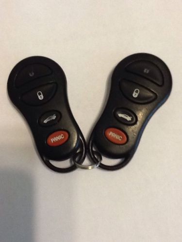 Pair of 2 - 00 - 05 dodge neon keyless entry remotes gq43vt9t - free shipping!!!