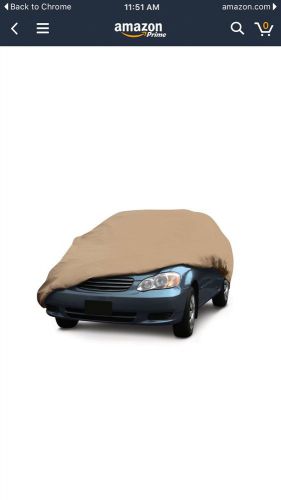Classic accessories tan compact car cover 71122