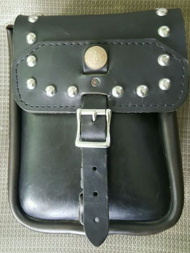 American eagle leatherworks motorcycle bag: mount rushmore x, studded