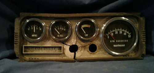 Vintage mercruiser instrument panel/dash