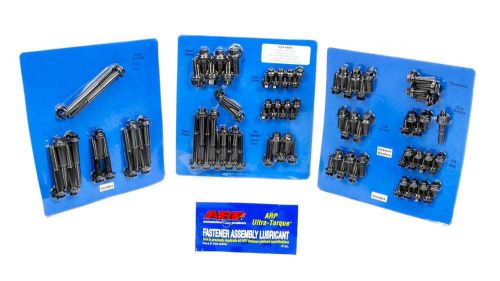 Arp engine/acc fastener kit hex black oxide ford cleveland/modified p/n 554-9804