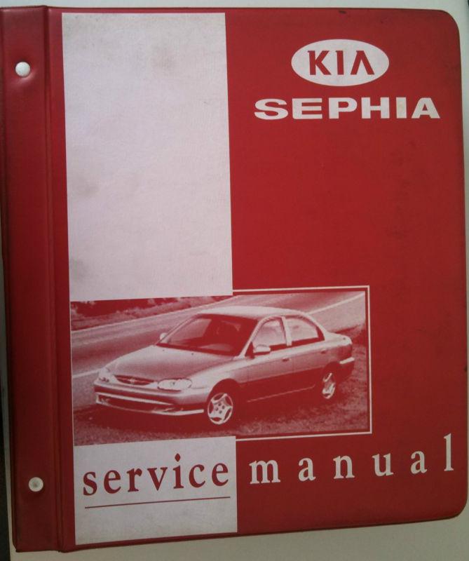 Kia sephia factory repair manual 1998, 1999