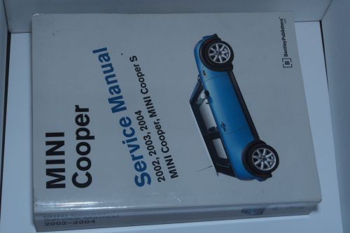 Service manual, mini cooper 2002-2004