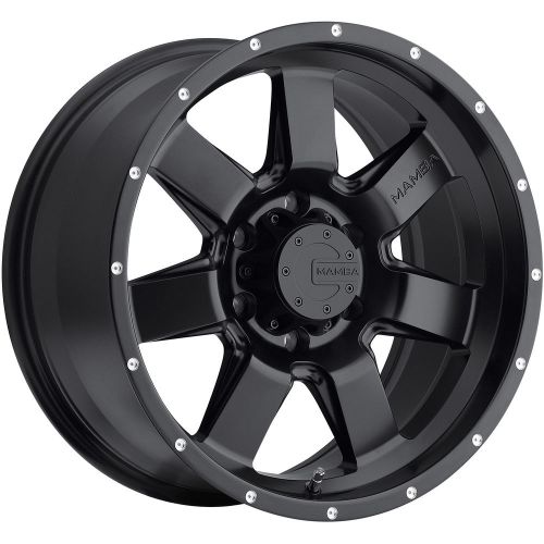 17x9 black mamba m14 6x5.5 -12 rims nitto trail grappler 285/75/17 tires