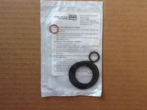 Racor parker diesel fuel filter gasket kit. part/n 21669 suites 900/1000 filters