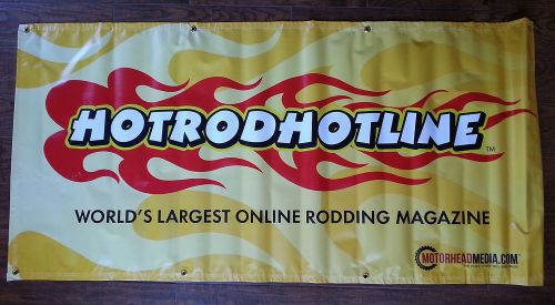New 6&#039; x 3&#039; hot rod hotline banner - man cave, sports bar, game room