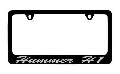 Hummer genuine license frame factory custom accessory for h1 style 4