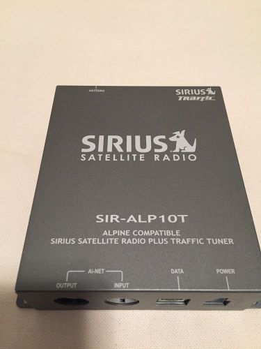 Sirius sir-alp10t satellite radio satellite radio and traffic-data services