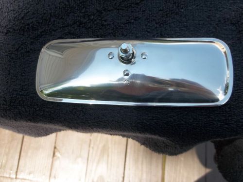 1958-1960 restored original corvette dash mirror, with (s) logo stamping- &#034;nice&#034;