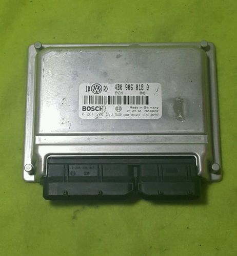 1999-2001 volkswagen passat audi a4 ecu 1.8t ecu 4b0 906 018 q turbo computer vw