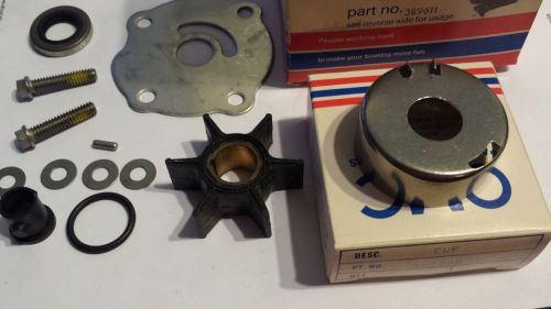 Omc 0389611 389611 repair kit, water pump oem new ( missing parts)