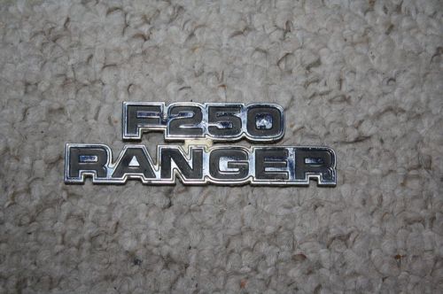 Ford f250 ranger emblem