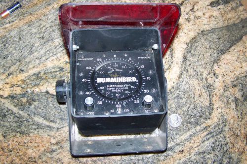 Hummingbird super 60- 2 dpth sounder  wps 60 -2 no wires