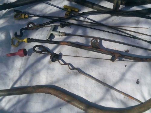Old oil and transmission dip sticks