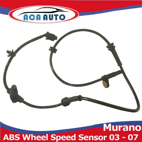 New ABS Wheel Speed Sensor Front Left fits 03-07 Nissan Murano 47911-CA000