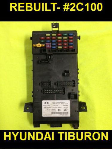 2003-2008 hyundai tiburon body control module bcm, 4cyl fuse box #95410-2c100