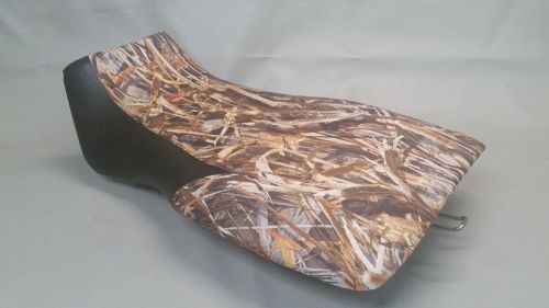 Polaris sportsman 500 4x4 seat cover 99-04 2-tone flooded timber &amp; black (front)