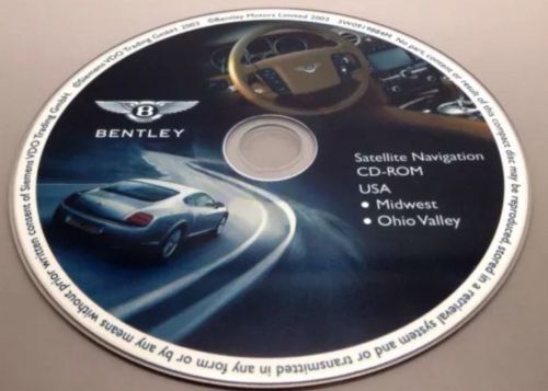 2004-06 bentley gps nav dvd cd midwest, ohio valley 3w0919884m